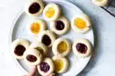 Galletas con centro de mermeAClada de diferentes sabores